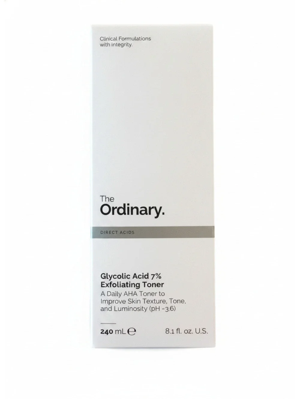 The Ordinary Glycolic Acid 7% Exfoliating Toner 240ml